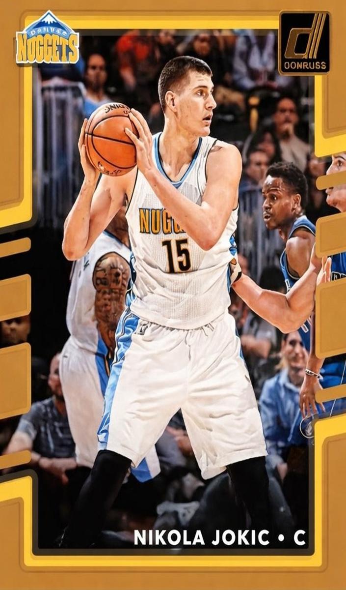 2017 Panini Donruss Basketball Nikola Jokic #37