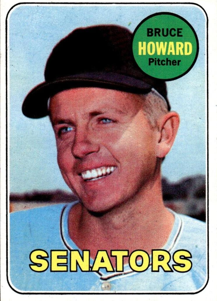 1969 Topps Baseball Bruce Howard #226 PSA 9