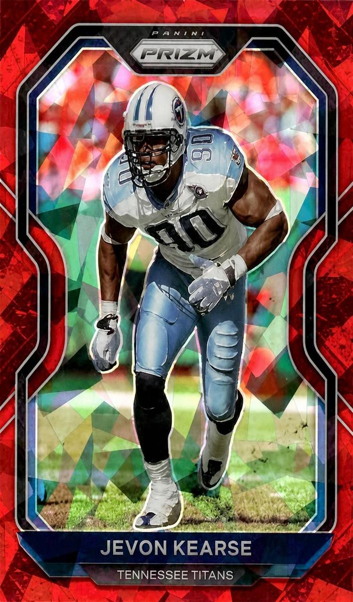 2020 Panini Prizm Football Red Ice Prizm Jevon Kearse #109 PSA 9