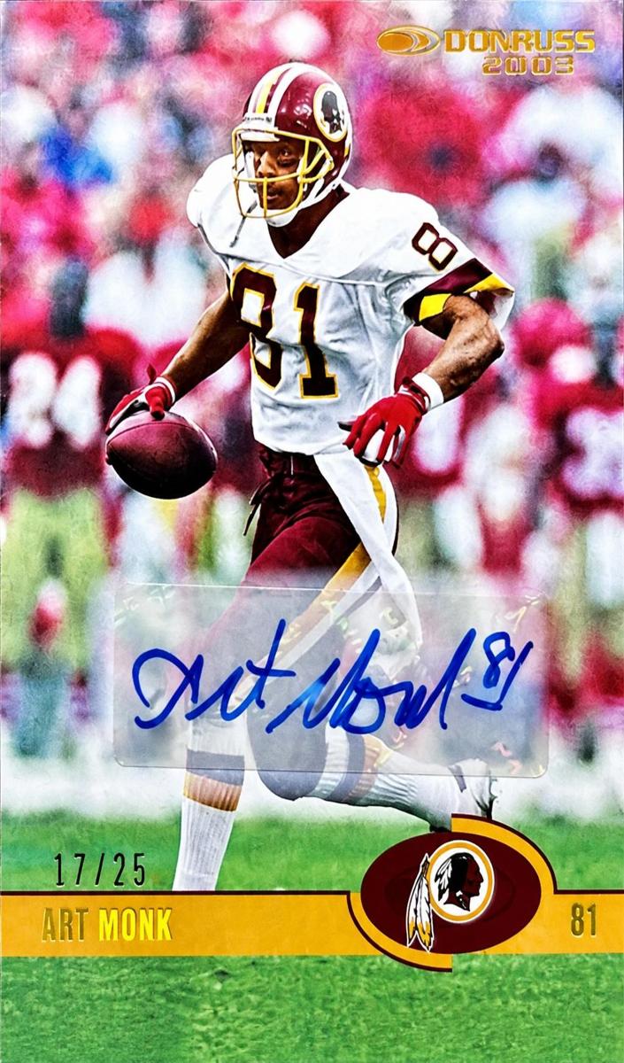 2023 Panini Donruss Football Art Monk #8