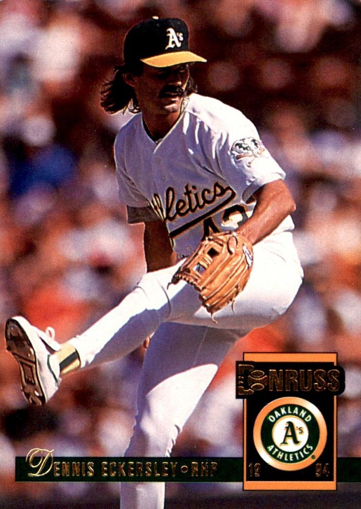 1994 Donruss Baseball Dennis Eckersley #16