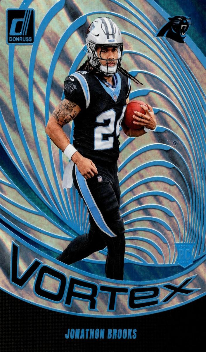 2024 Panini Donruss Football Lava Jonathon Brooks #VOR-JBS