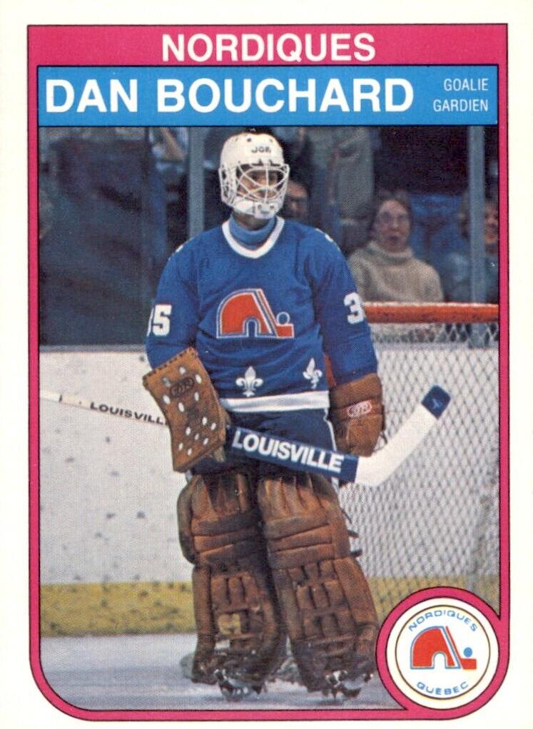 1982 O-Pee-Chee Hockey Dan Bouchard #278 PSA 9
