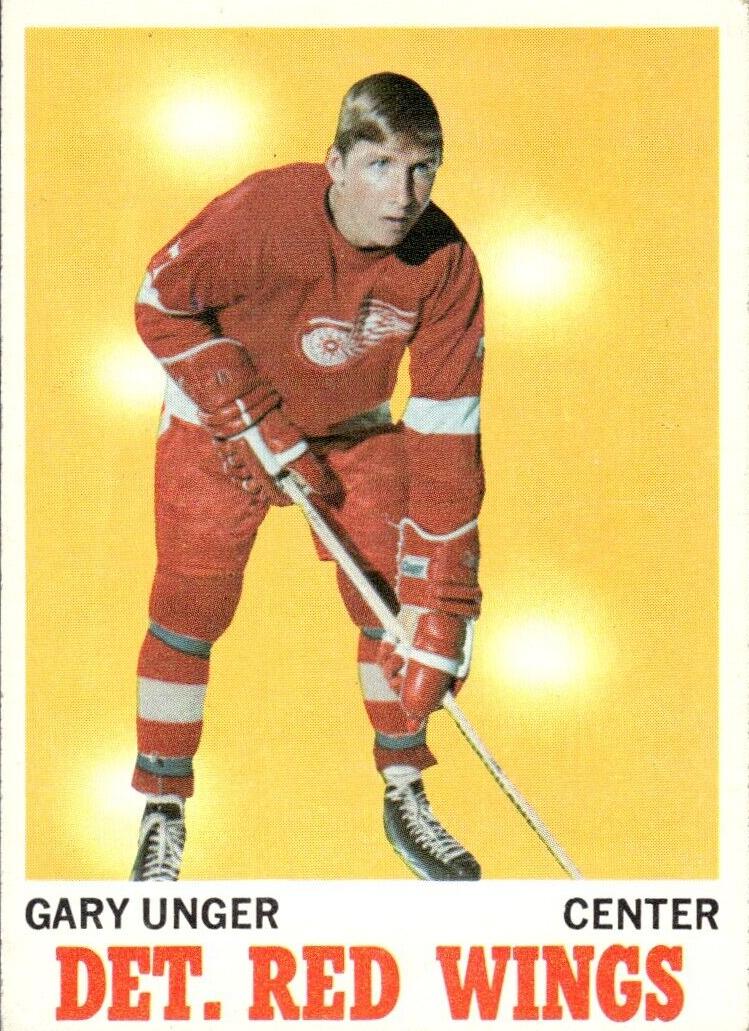 1970 Topps Hockey Gary Unger #26
