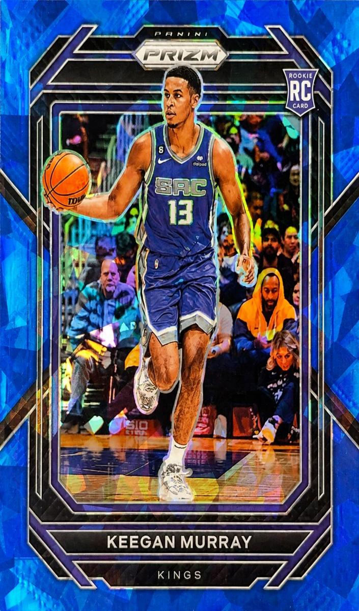 2022 Panini Prizm Basketball Blue Ice Keegan Murray #245