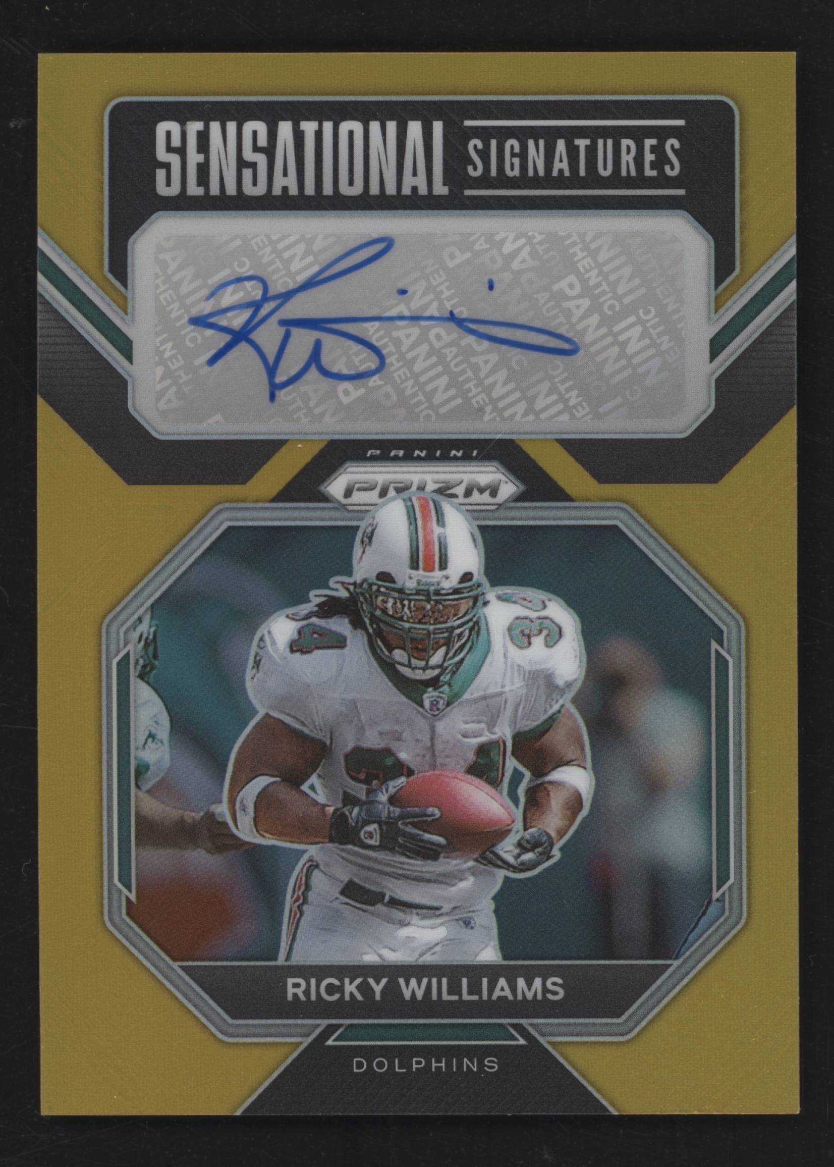 2022 Panini Prizm Football Gold Ricky Williams #SS-RWI