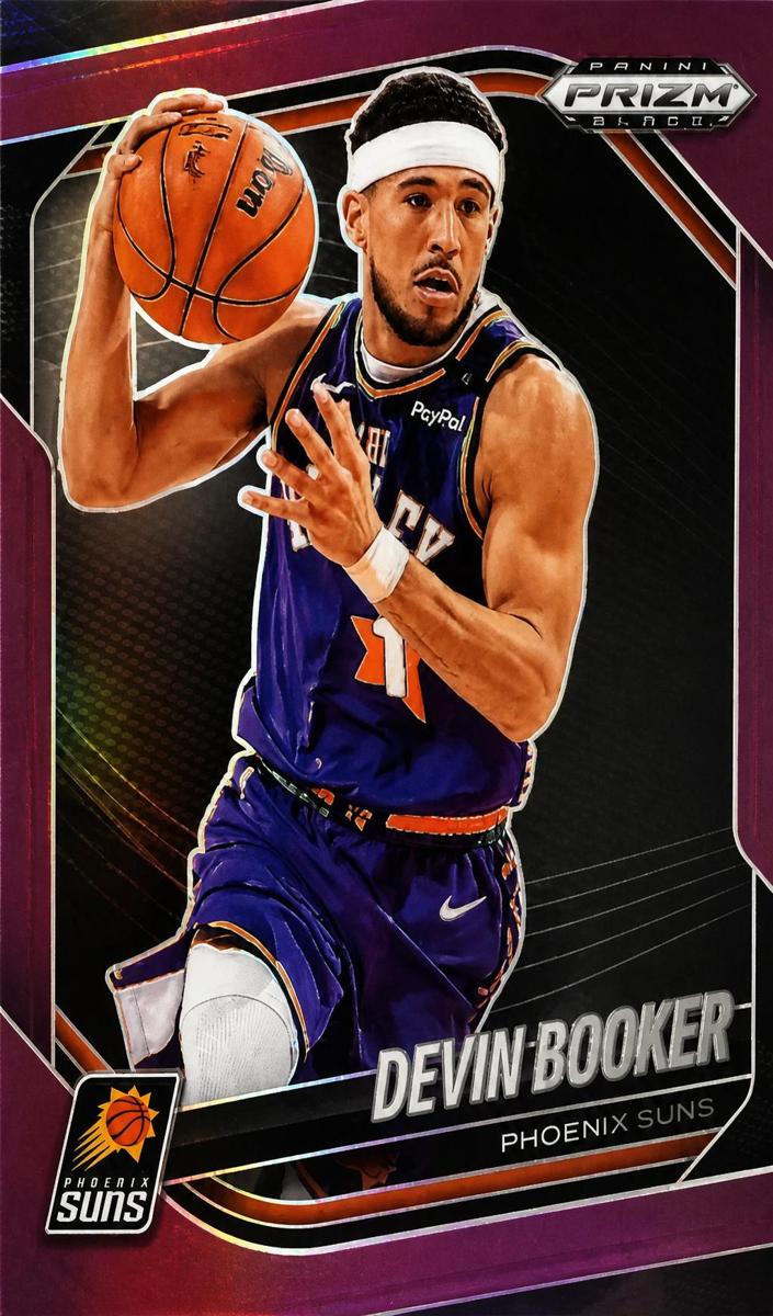 2024 Panini Prizm Black Basketball Purple Devin Booker #11