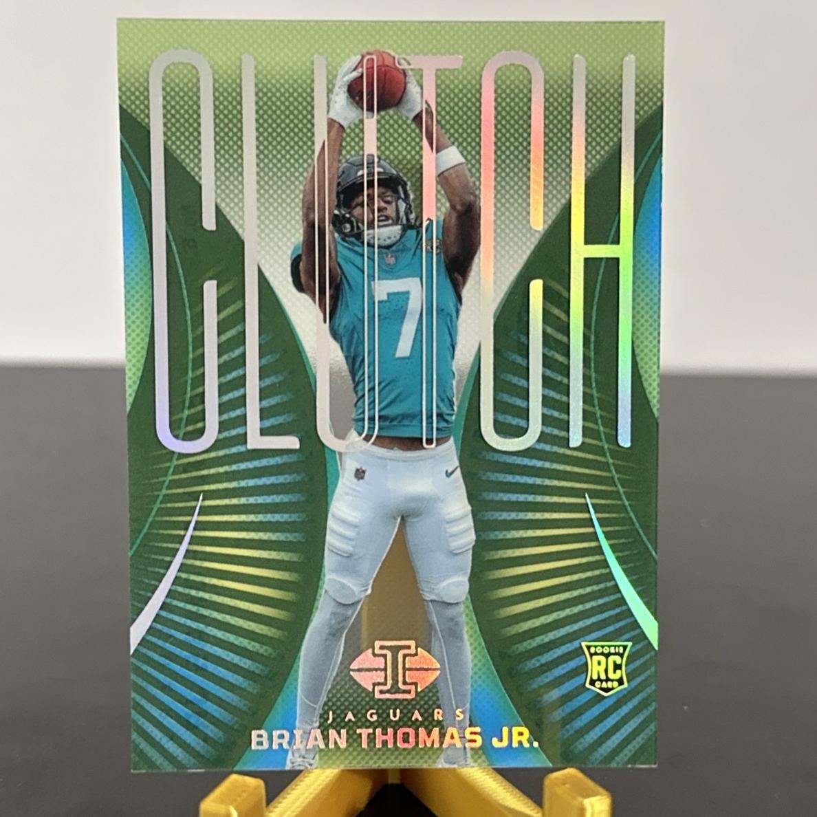 2024 Panini Illusions Football Emerald Brian Thomas Jr. #6