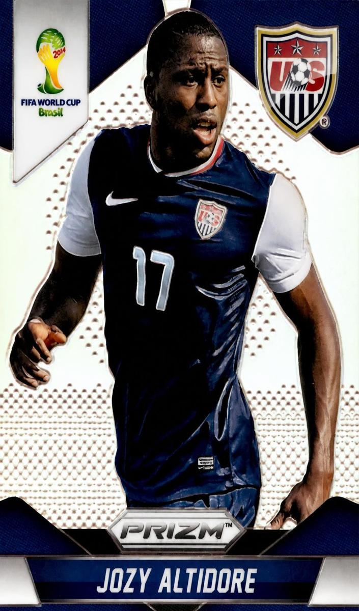 2014 Panini Prizm World Cup Soccer Silver Jozy Altidore #71 PSA 9