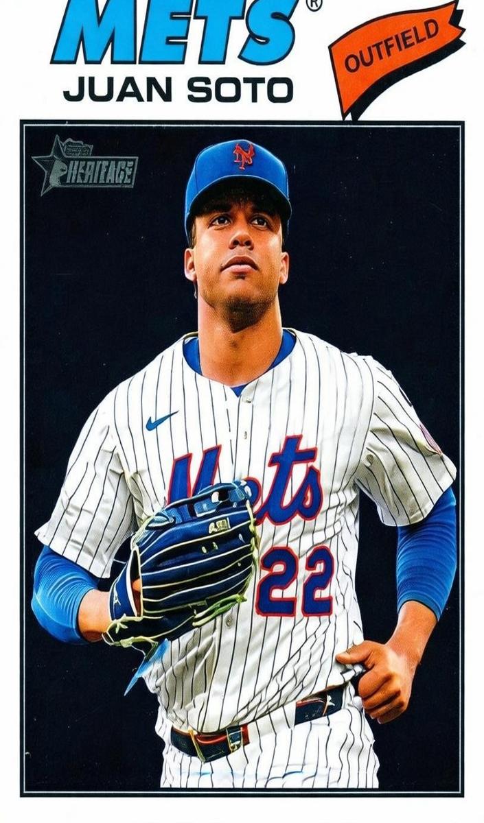 2026 Topps Heritage Baseball Juan Soto #306