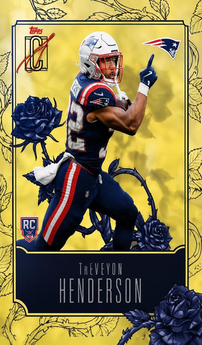 2025 Topps Signature Class Football TreVeyon Henderson #ROSES-20