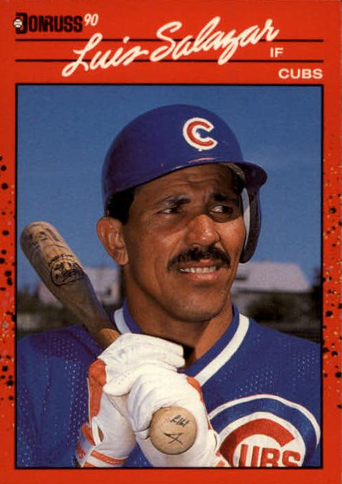 1990 Donruss Baseball Luis Salazar #513