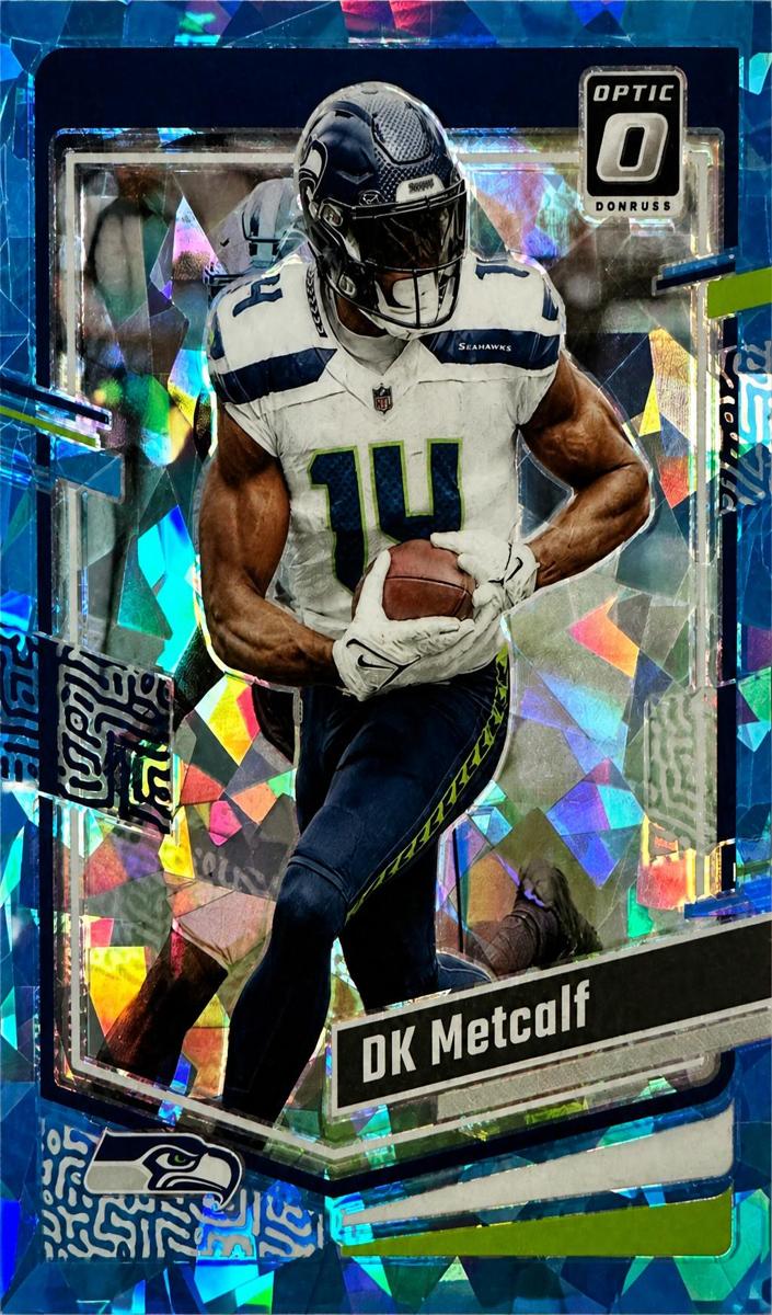 2023 Donruss Optic Football Ice DK Metcalf #175