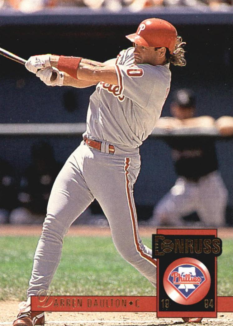 1994 Donruss Baseball Darren Daulton #333