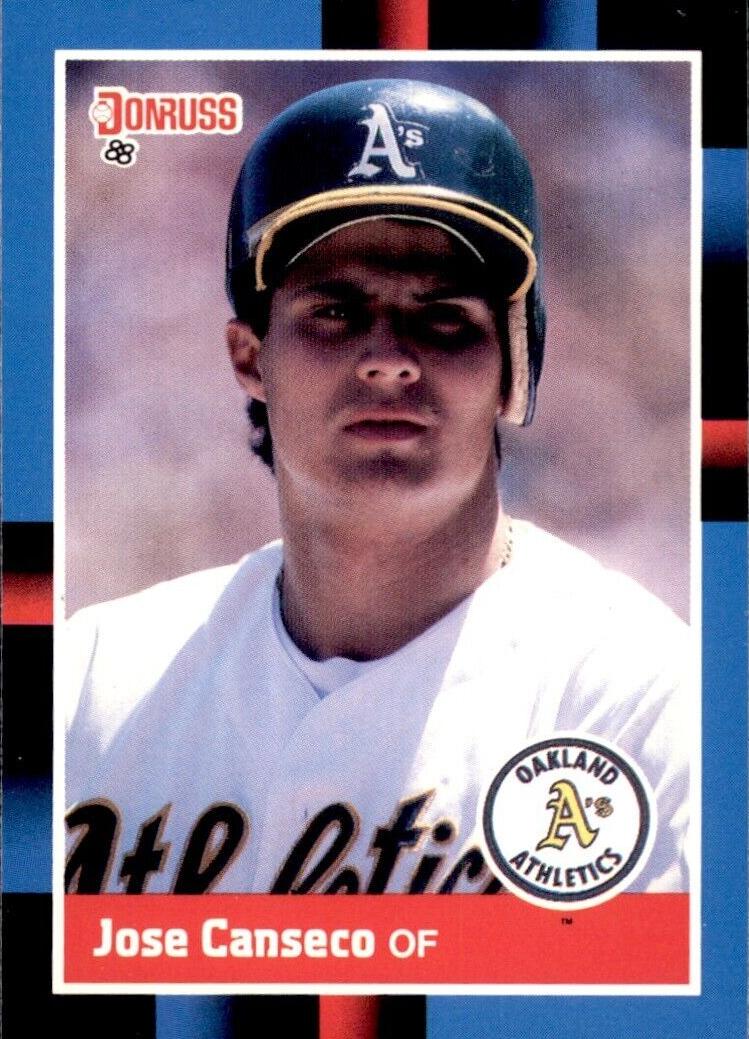 1988 Donruss Baseball Jose Canseco #302