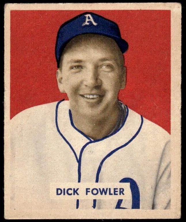 1949 Bowman Baseball null Dick Fowler #171 PSA 6
