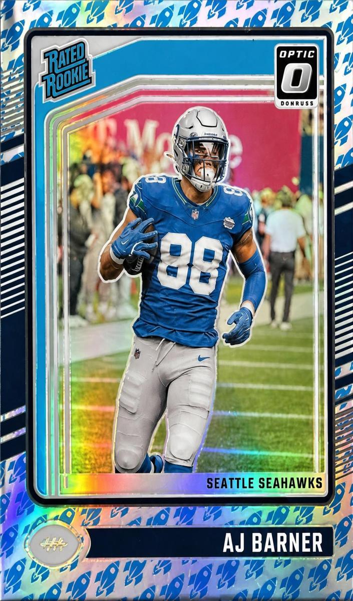 2024 Donruss Optic Football Rocket AJ Barner #204