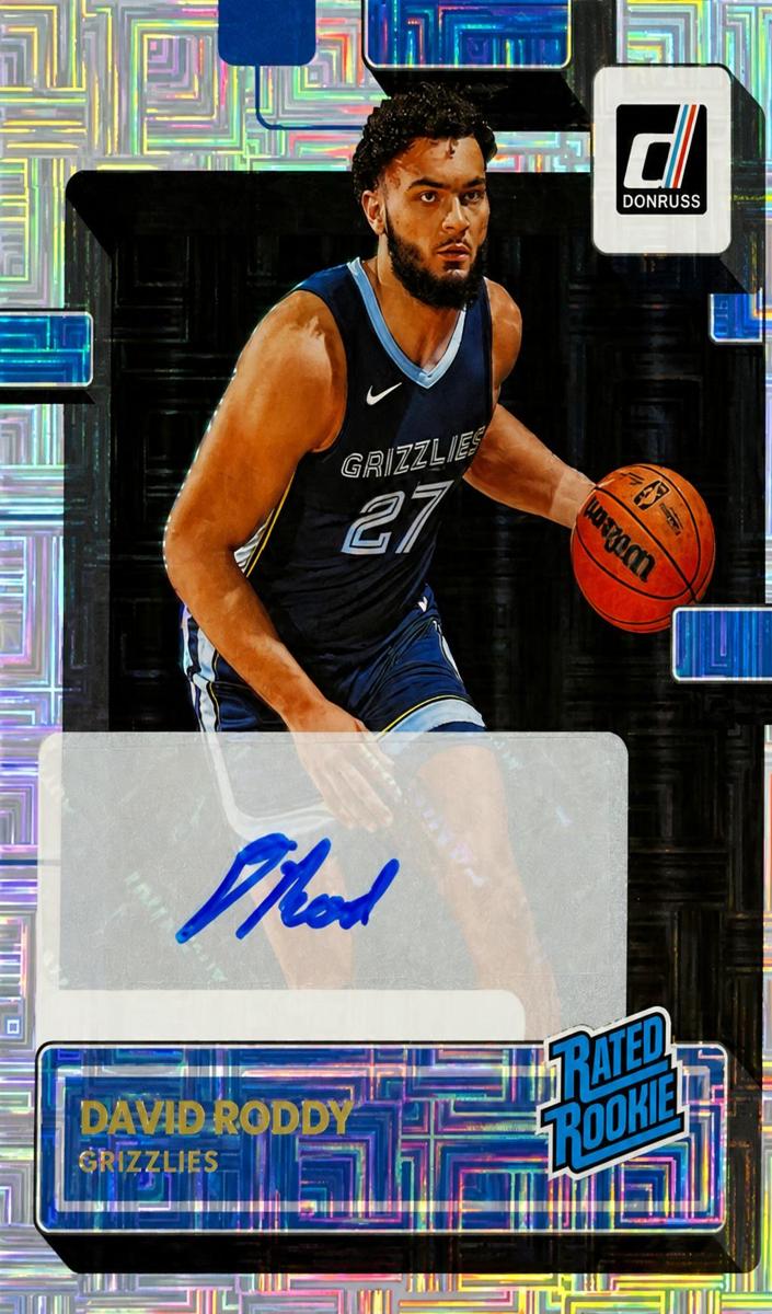 2022 Panini Donruss Basketball Choice David Roddy #223