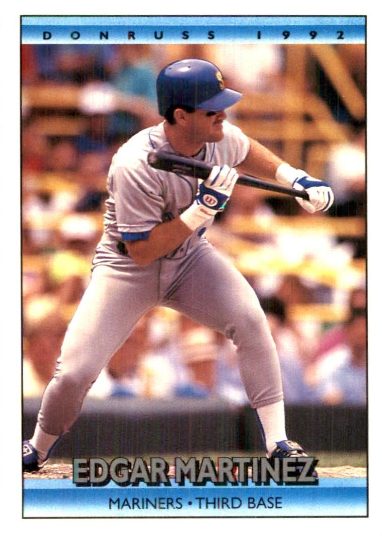 1992 Donruss Baseball Edgar Martinez #286 PSA 10