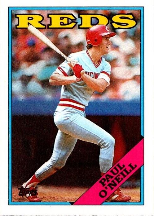 1988 Topps Baseball Paul O'Neill #204