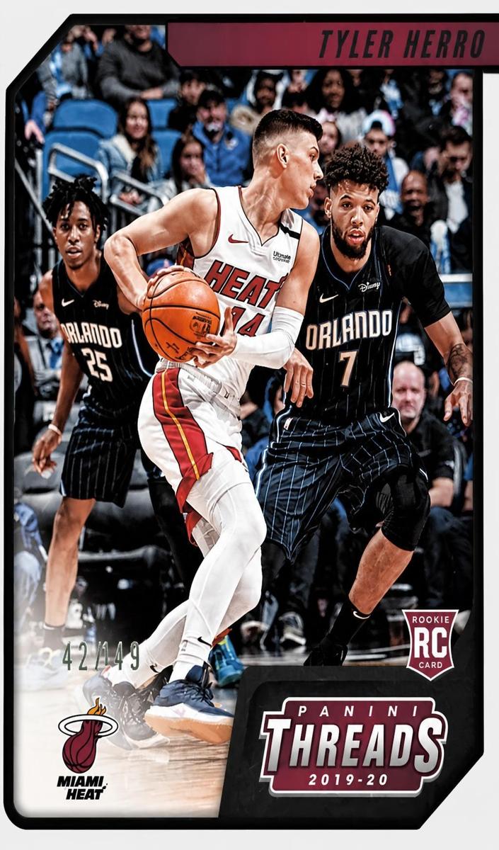 2019 Panini Chronicles Basketball Purple Tyler Herro #76