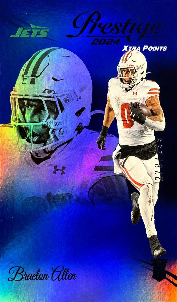 2024 Panini Prestige Football Blue Premium Xtra Points Braelon Allen #365