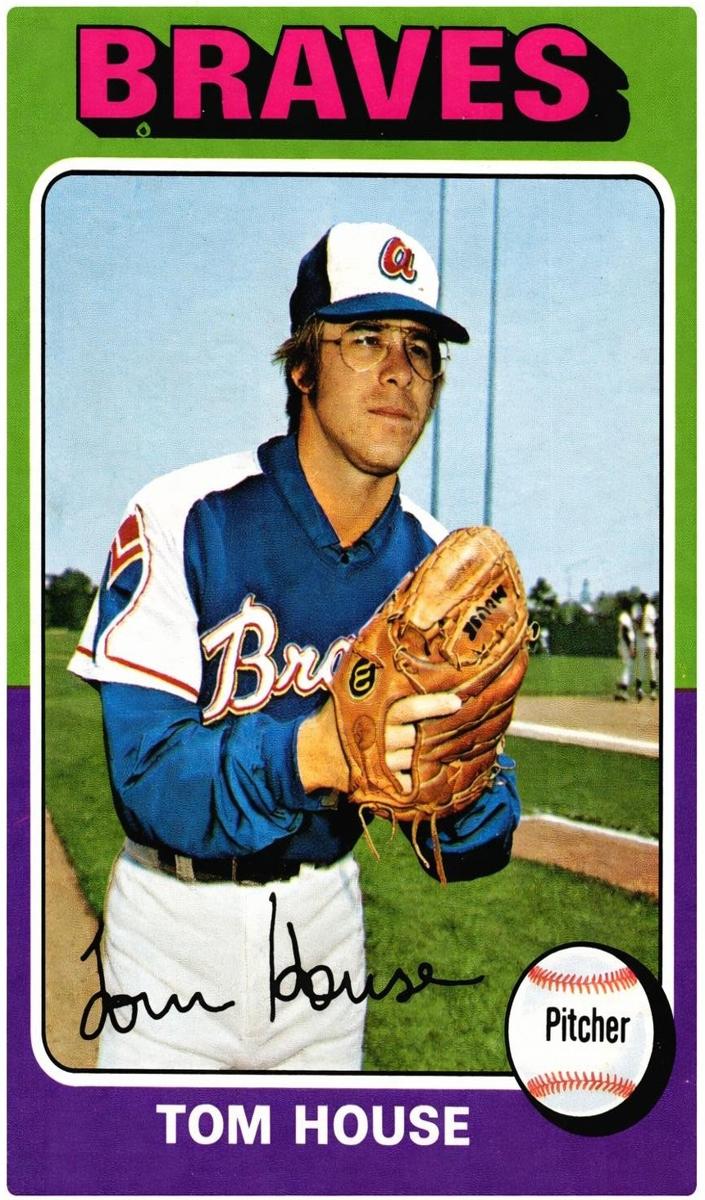 1975 O-Pee-Chee Baseball Tom House #525