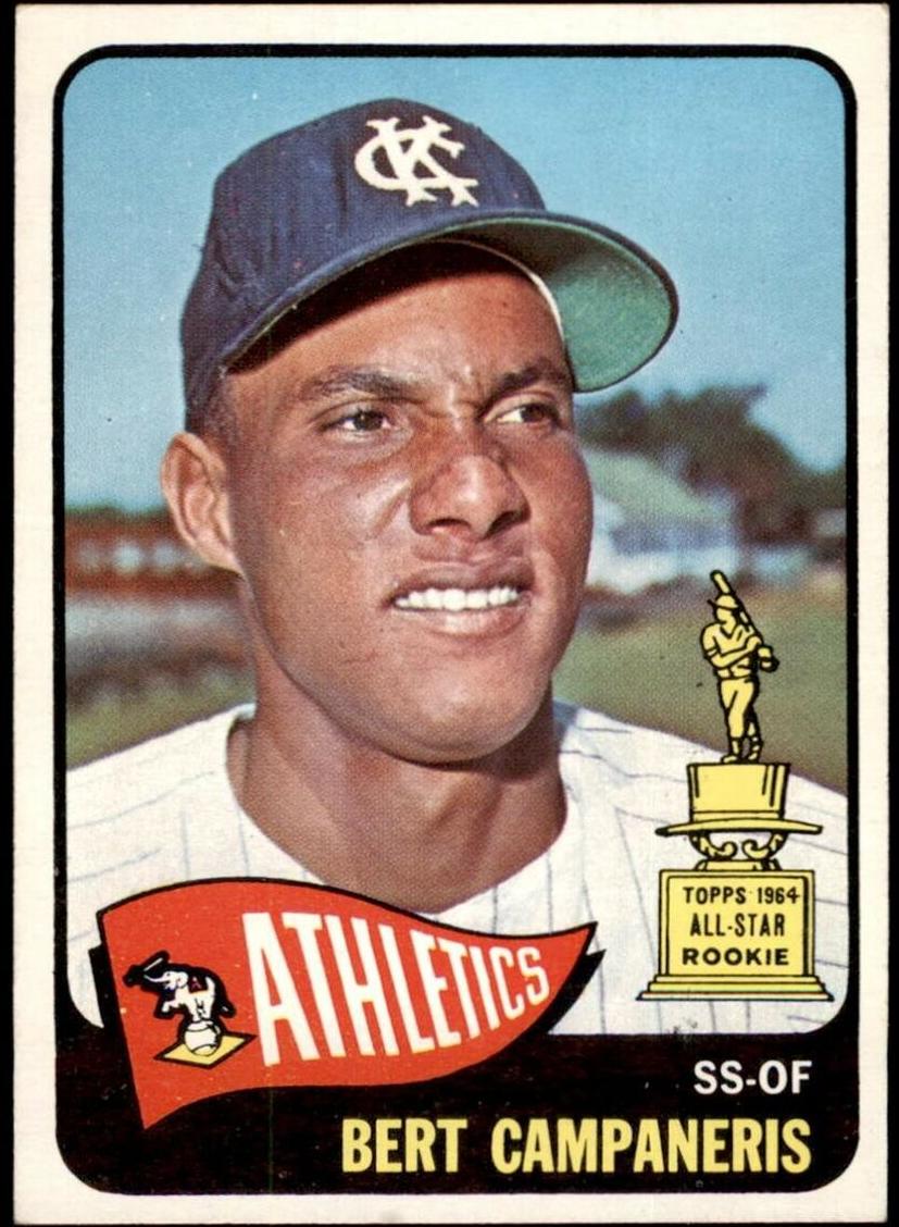 1965 Topps Baseball Bert Campaneris #266