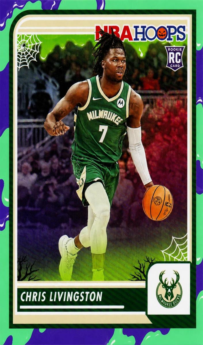 2023 Panini Haunted Hoops Basketball Silme Chris Livingston #99