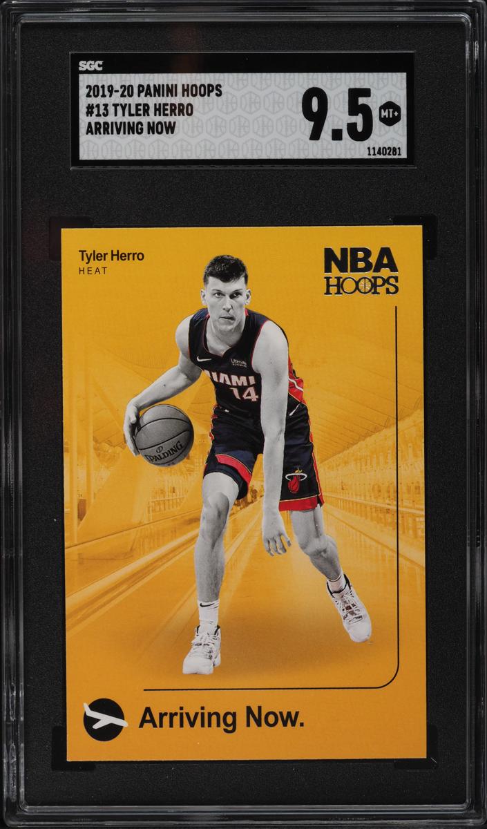2019 Panini Hoops Basketball Tyler Herro #13 PSA 10