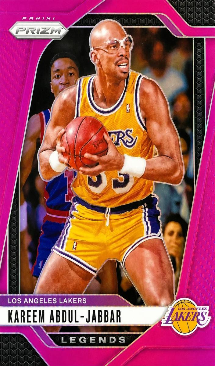 2024 Panini Prizm Basketball Pink Kareem Abdul-Jabbar #279