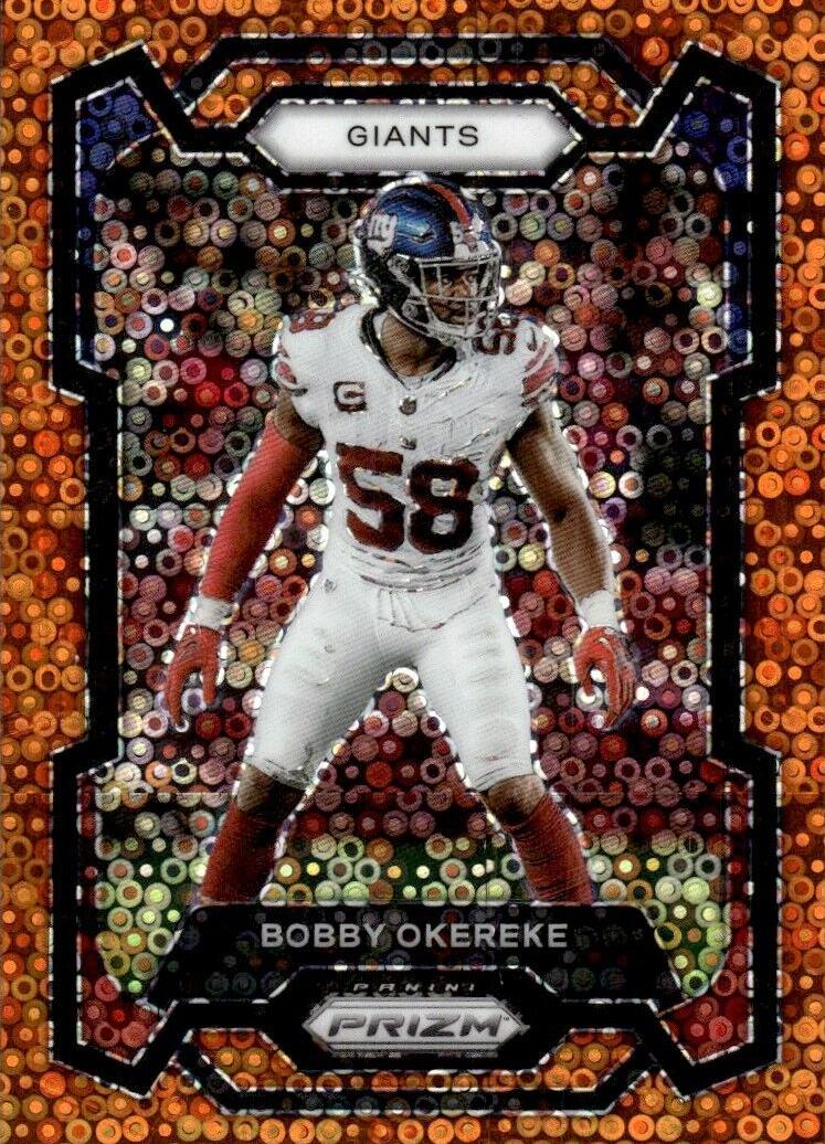2023 Panini Prizm Football Disco Bobby Okereke #124