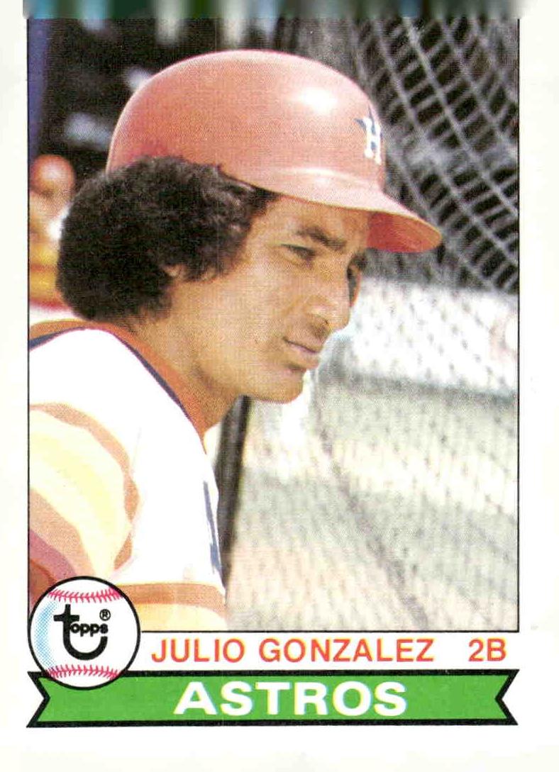 1979 Topps Baseball Julio Gonzalez #268 PSA 10