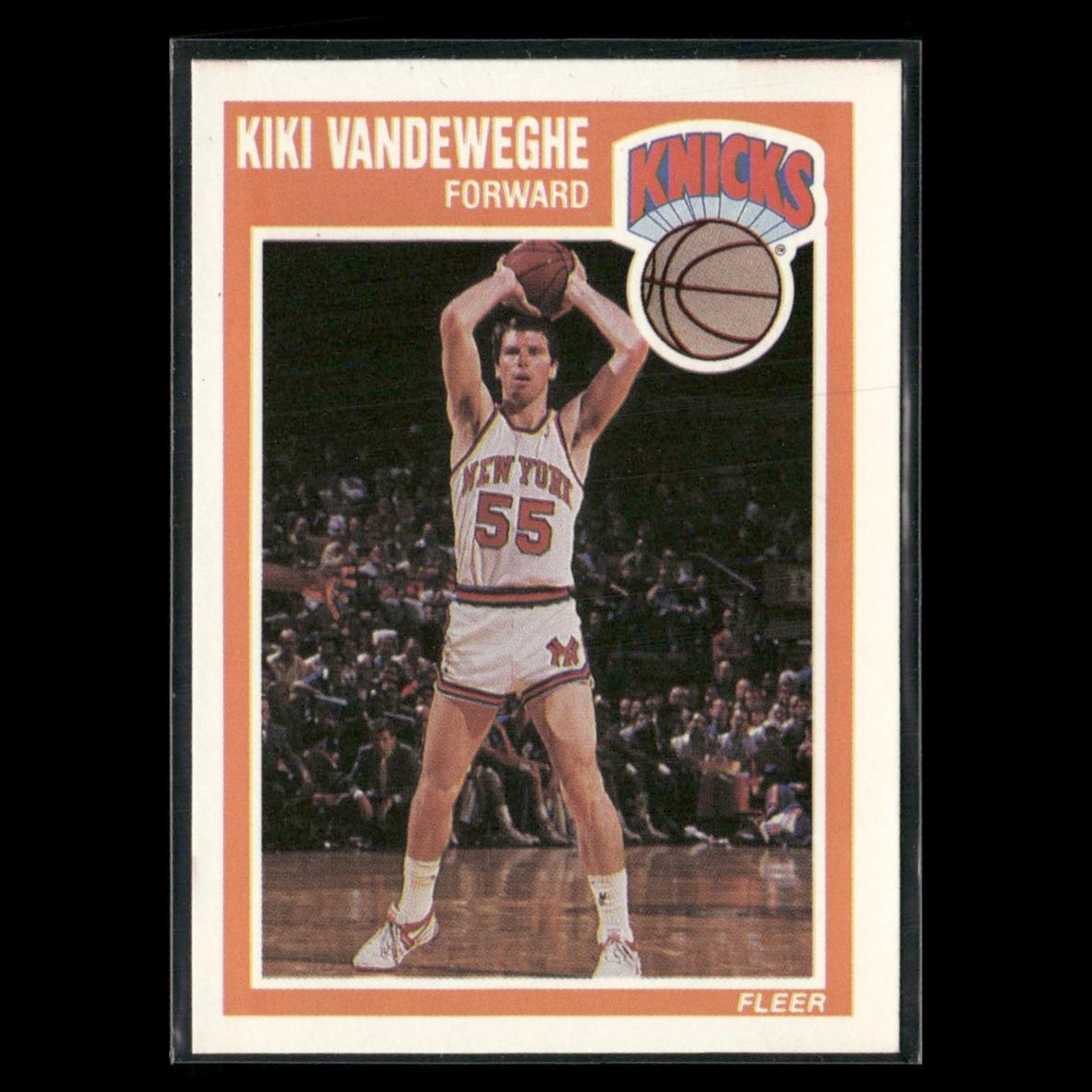 1989 Fleer Basketball Kiki Vandeweghe #106 PSA 10