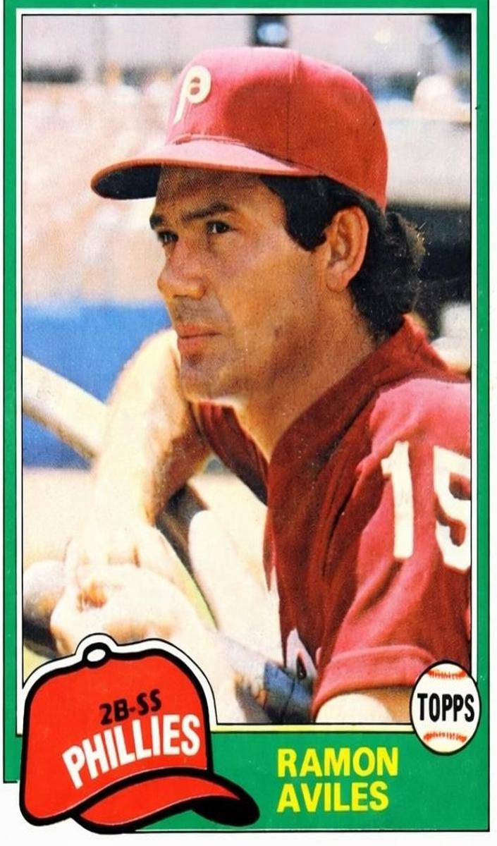 1981 Topps Baseball Ramon Aviles #644 PSA 9