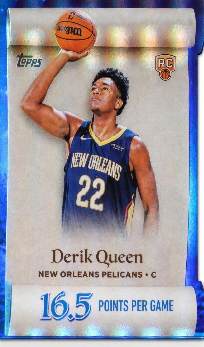 2025 Topps Holiday Basketball Derik Queen #ML-13