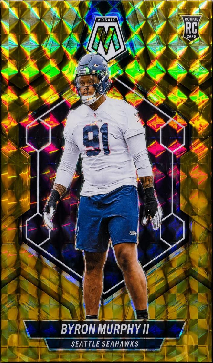 2024 Panini Mosaic Football Gold Byron Murphy II #316