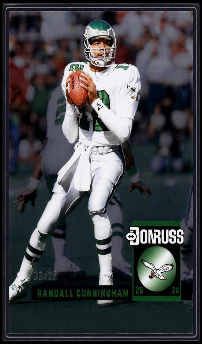 2024 Panini Clearly Donruss Football Green Randall Cunningham #5