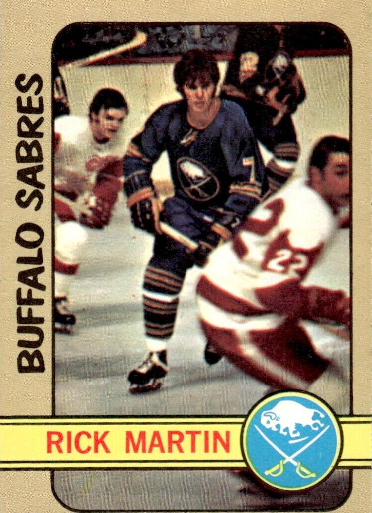 1972 O-Pee-Chee Hockey Rick Martin #157