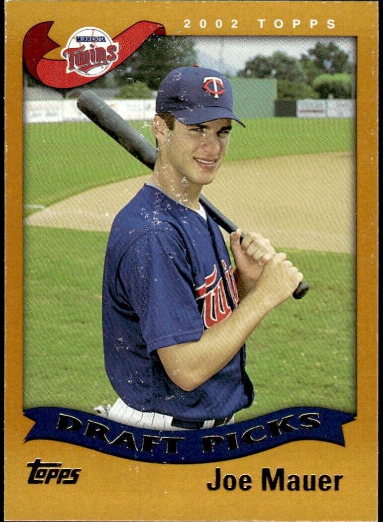 2002 Topps Baseball Joe Mauer #622 PSA 9
