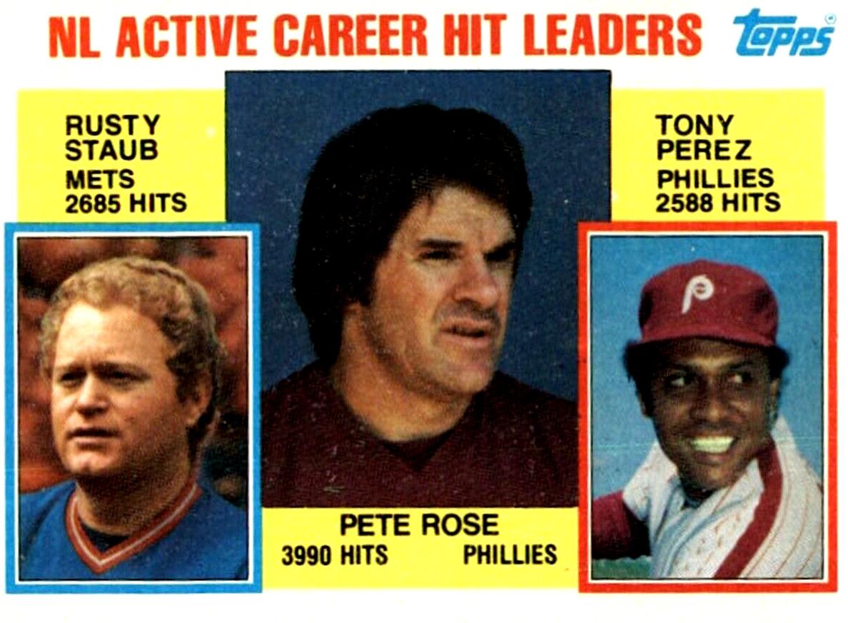 1984 Topps Baseball Pete Rose #702