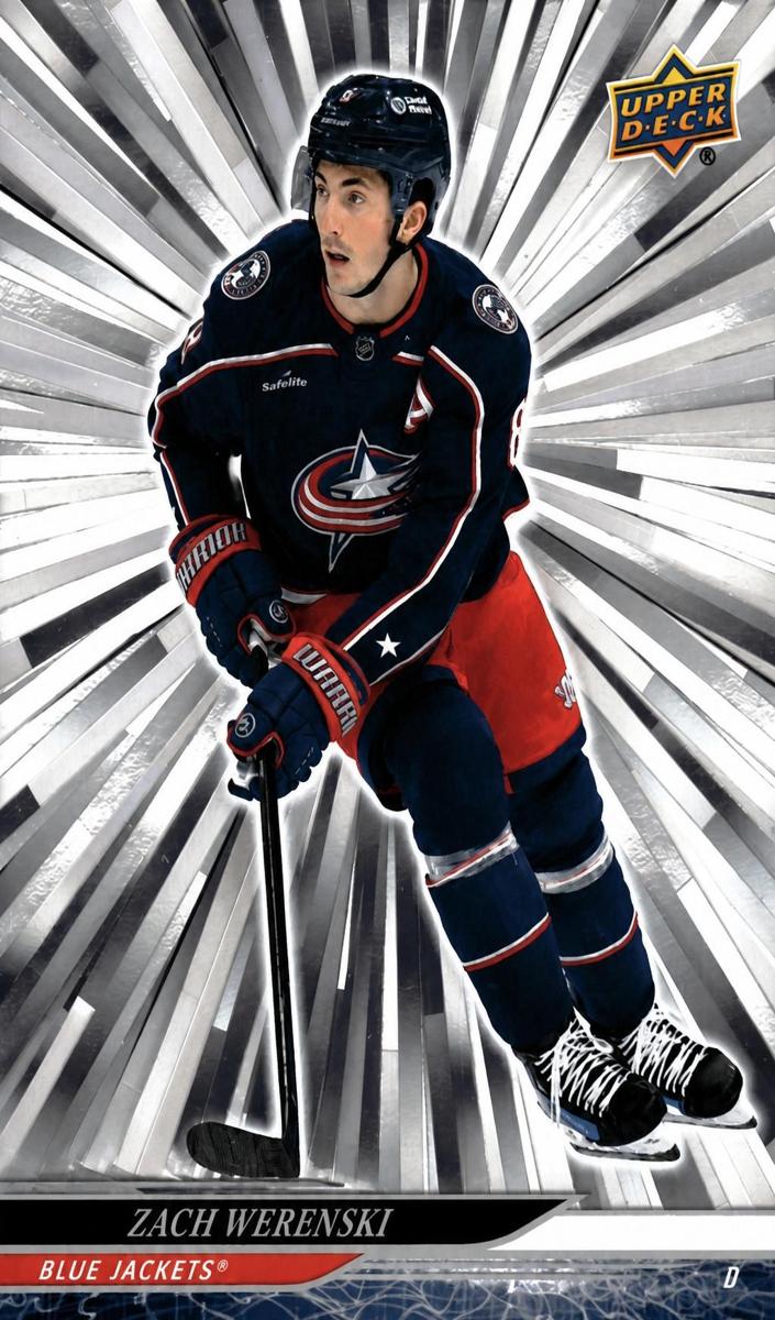 2024 Upper Deck Hockey Outburst Silver Zach Werenski #59