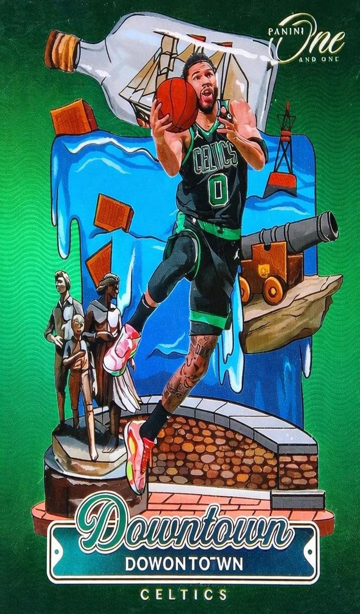 2024 Panini One and One Basketball Jayson Tatum #4 PSA 10