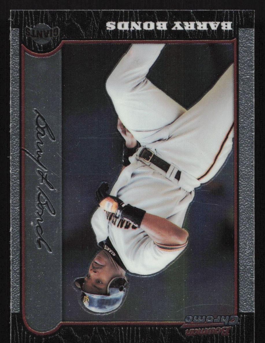 1999 Bowman Chrome Baseball Barry Bonds #34 PSA 9