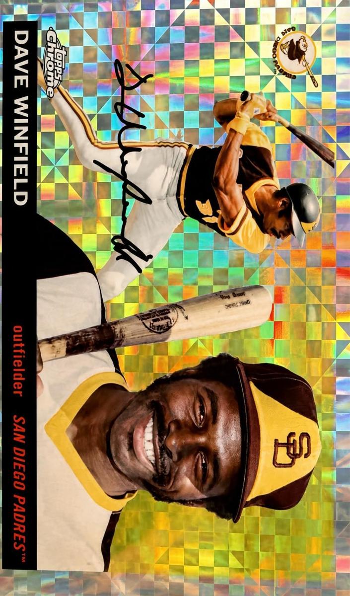2023 Topps Chrome Platinum Baseball Dave Winfield #415