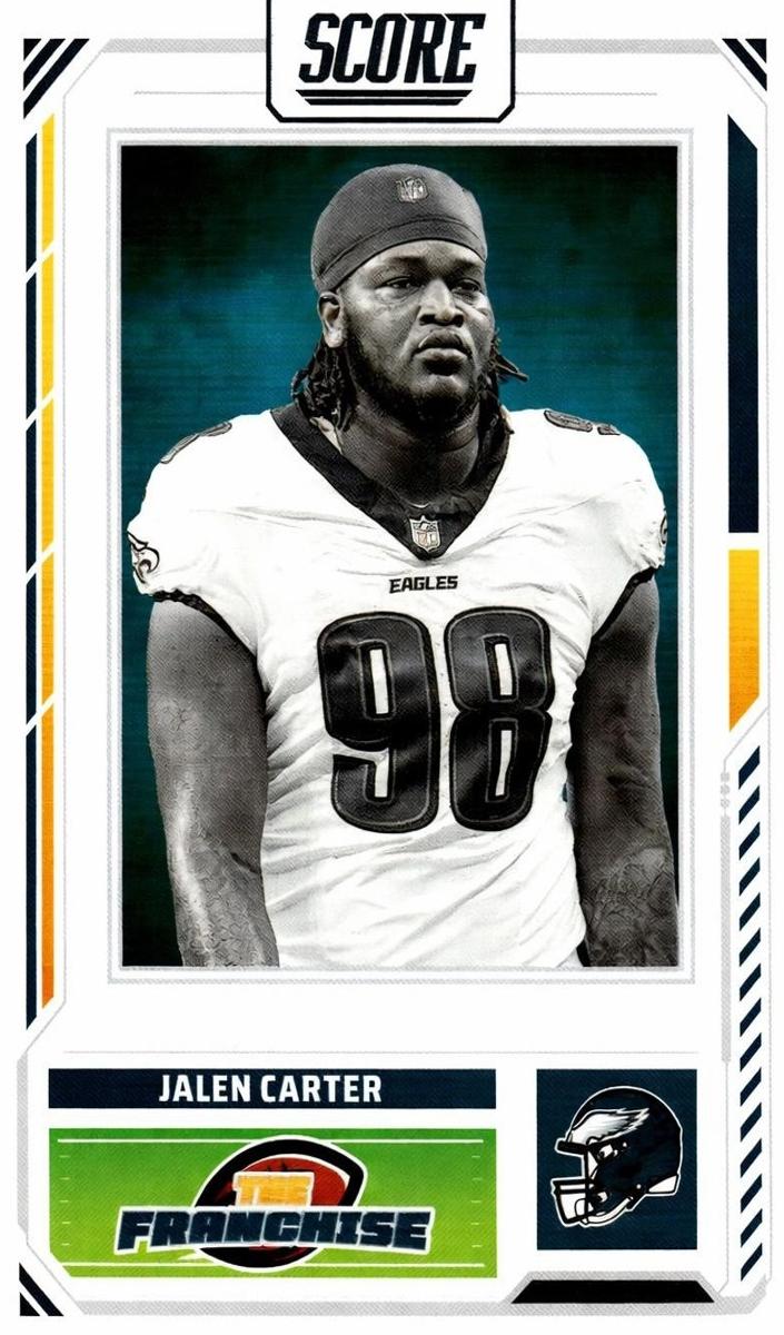 2025 Panini Score Football Jalen Carter #26