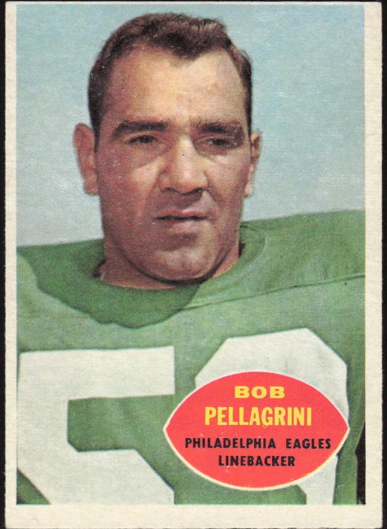 1960 Topps Football Bob Pellegrini #88