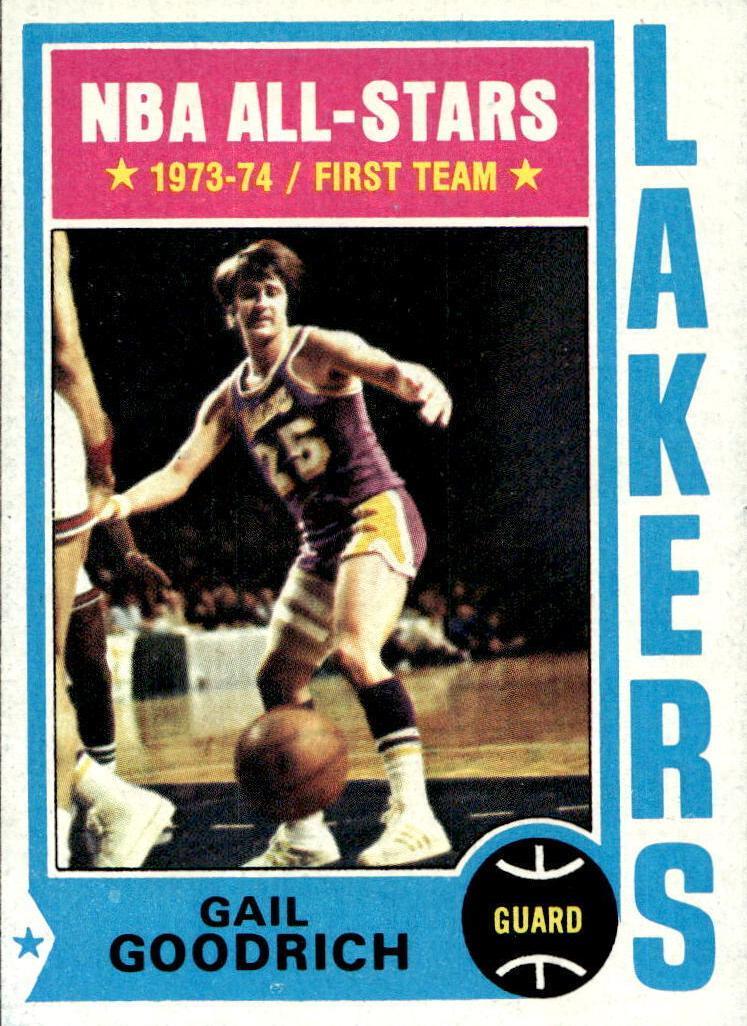 1974 Topps Basketball Gail Goodrich #120 PSA 8