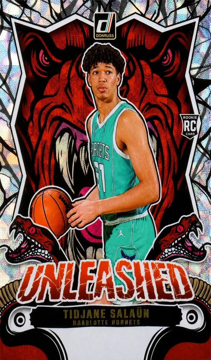 2024 Panini Donruss Basketball Hyper Tidjane Salaun #10