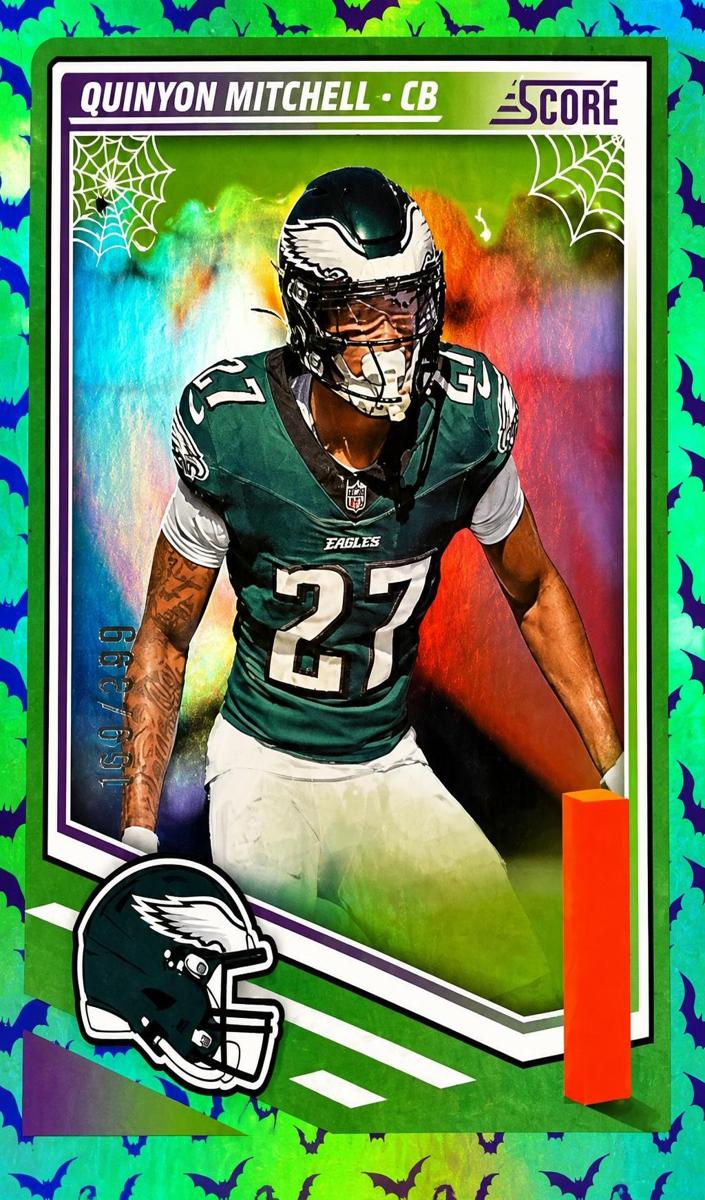 2025 Panini Score Football Bats Quinyon Mitchell #140